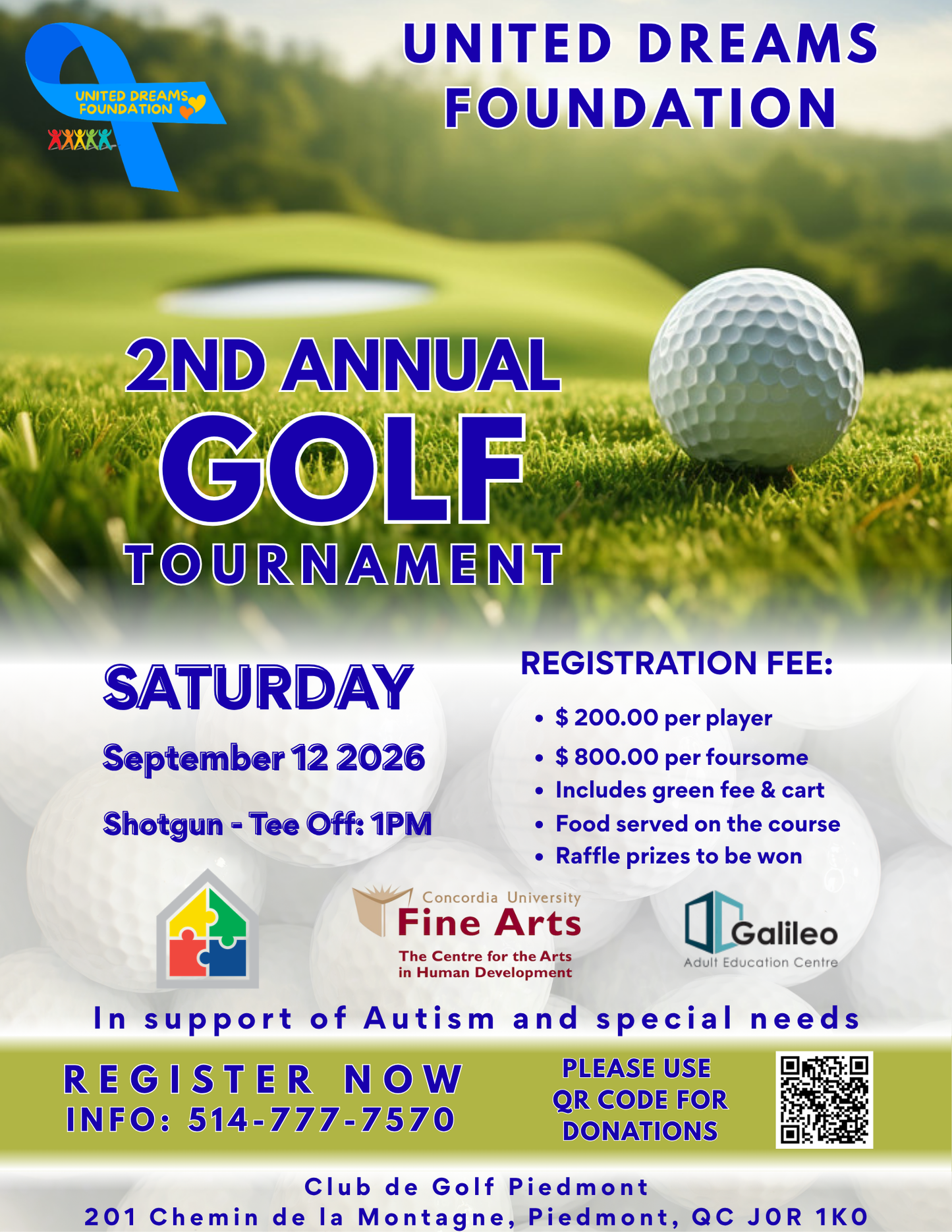 2nd Annual Golf Tournament